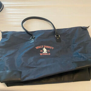 Walt Disney World Mickey Mouse 1971 Navy red  Duffle